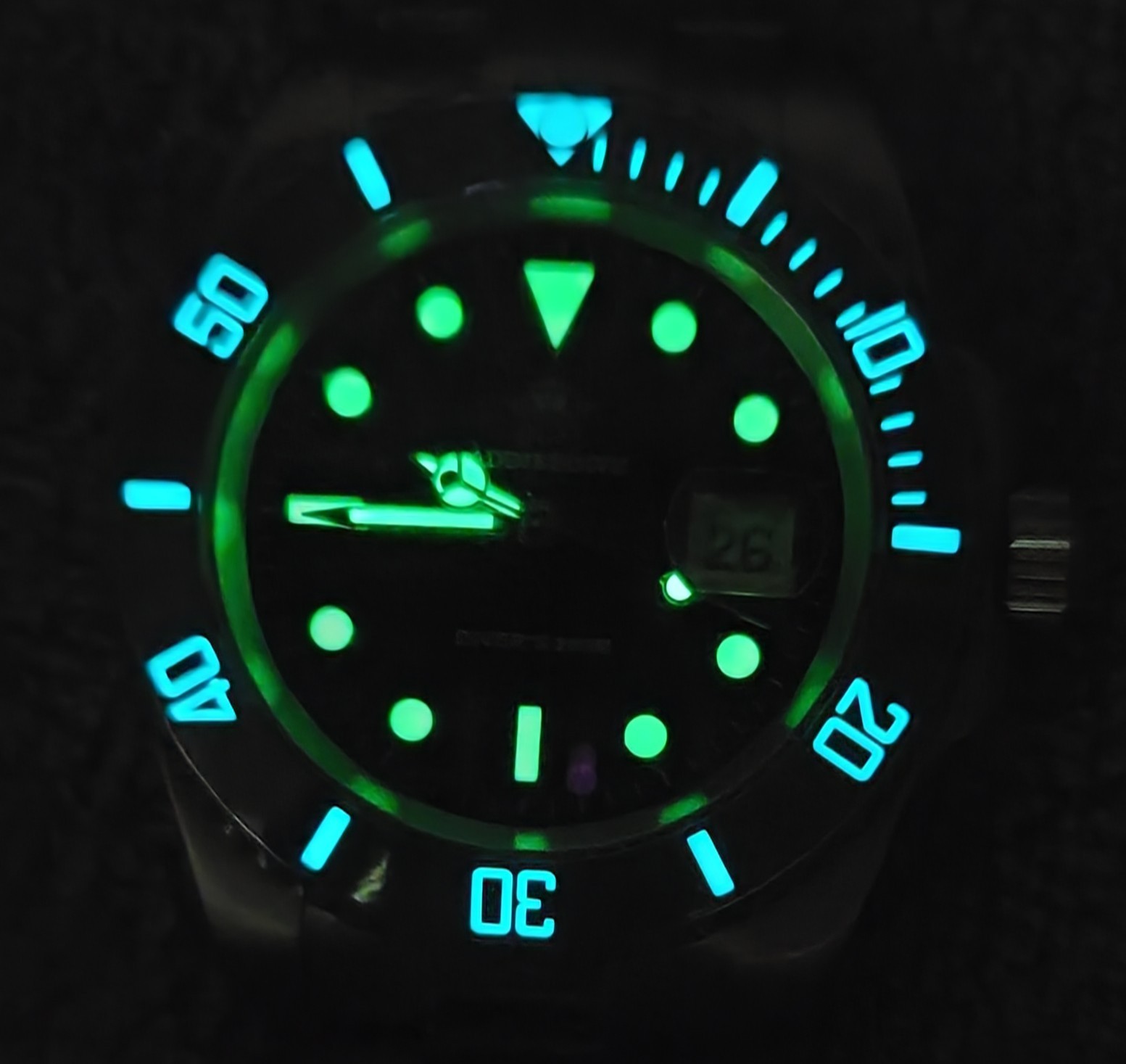Addiesdive 41mm Miyota 2115 MY-H3C Sub Style Watch. US Seller!!!!