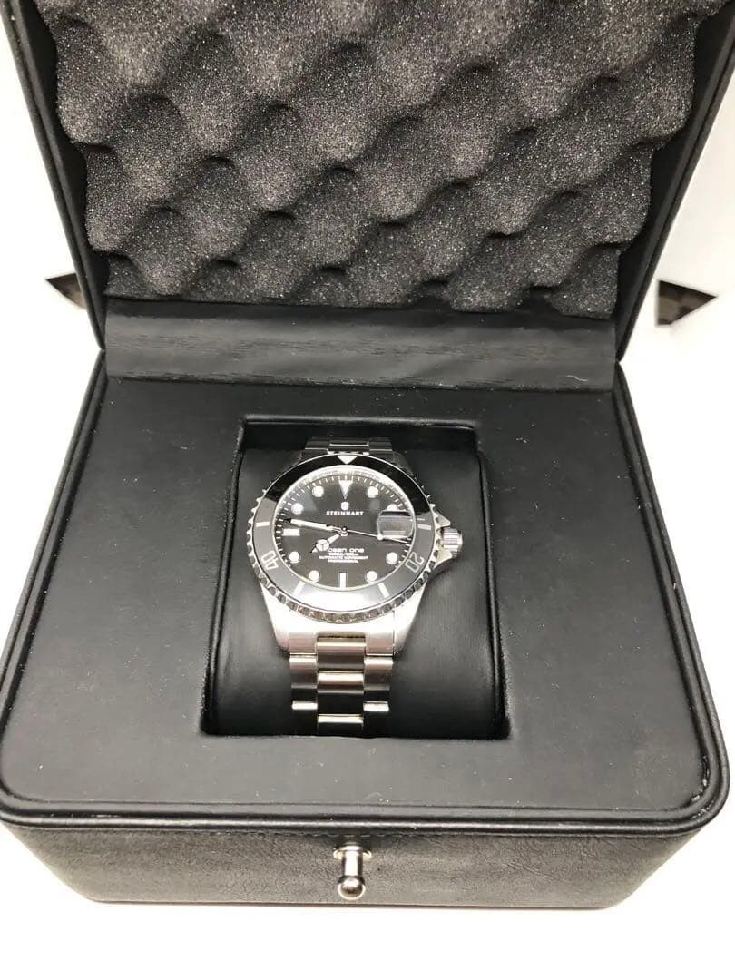STEINHART Ocean ONE Brown Dial Automatic Diver 300m Swiss Made Set