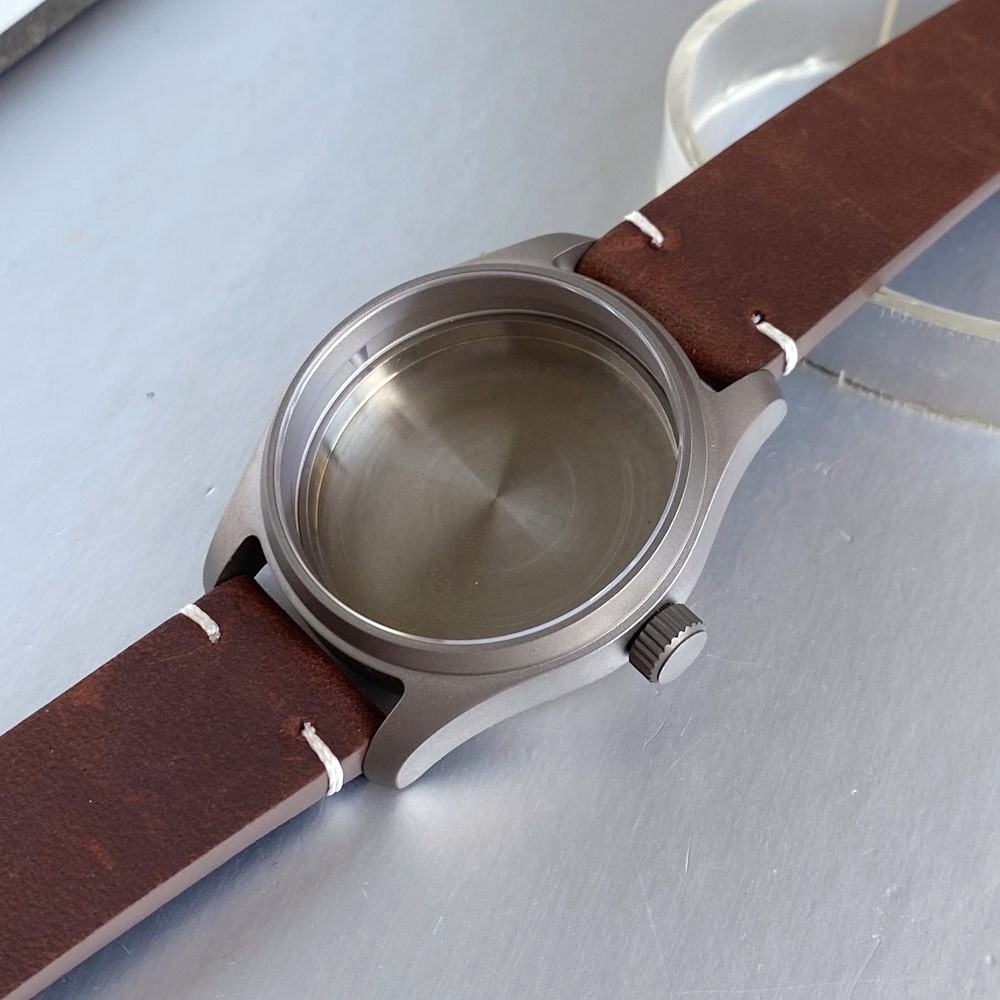 200M Dive Titanium 36mm 39mm Pilot Watch Case Sapphire Fit NH34 NH35 Miyota PT