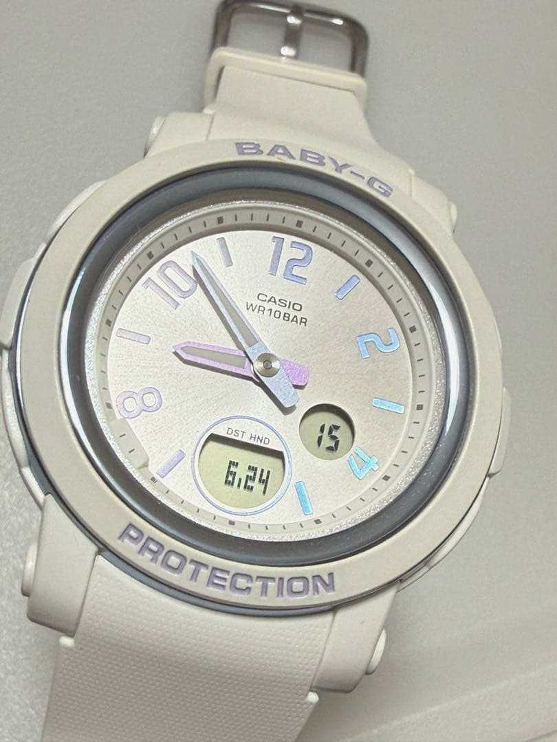 CASIO BABY-G BGA 290DR White Excellent Condition