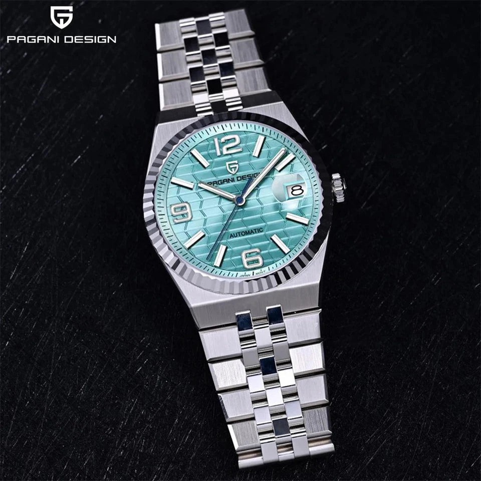 Pagani Design PD-YS027 Sky Blue Stainless Steel Automatic Men’s Watch