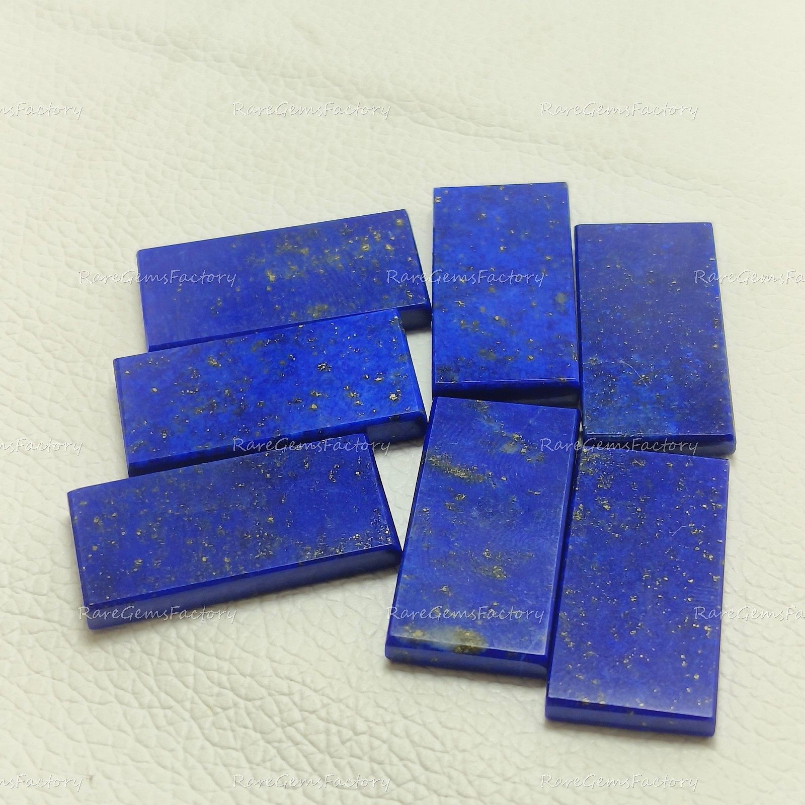 Natural Lapis Lazuli Rectangle Flat Cabochon Calibrated Gemstone 6x8mm-18x25mm
