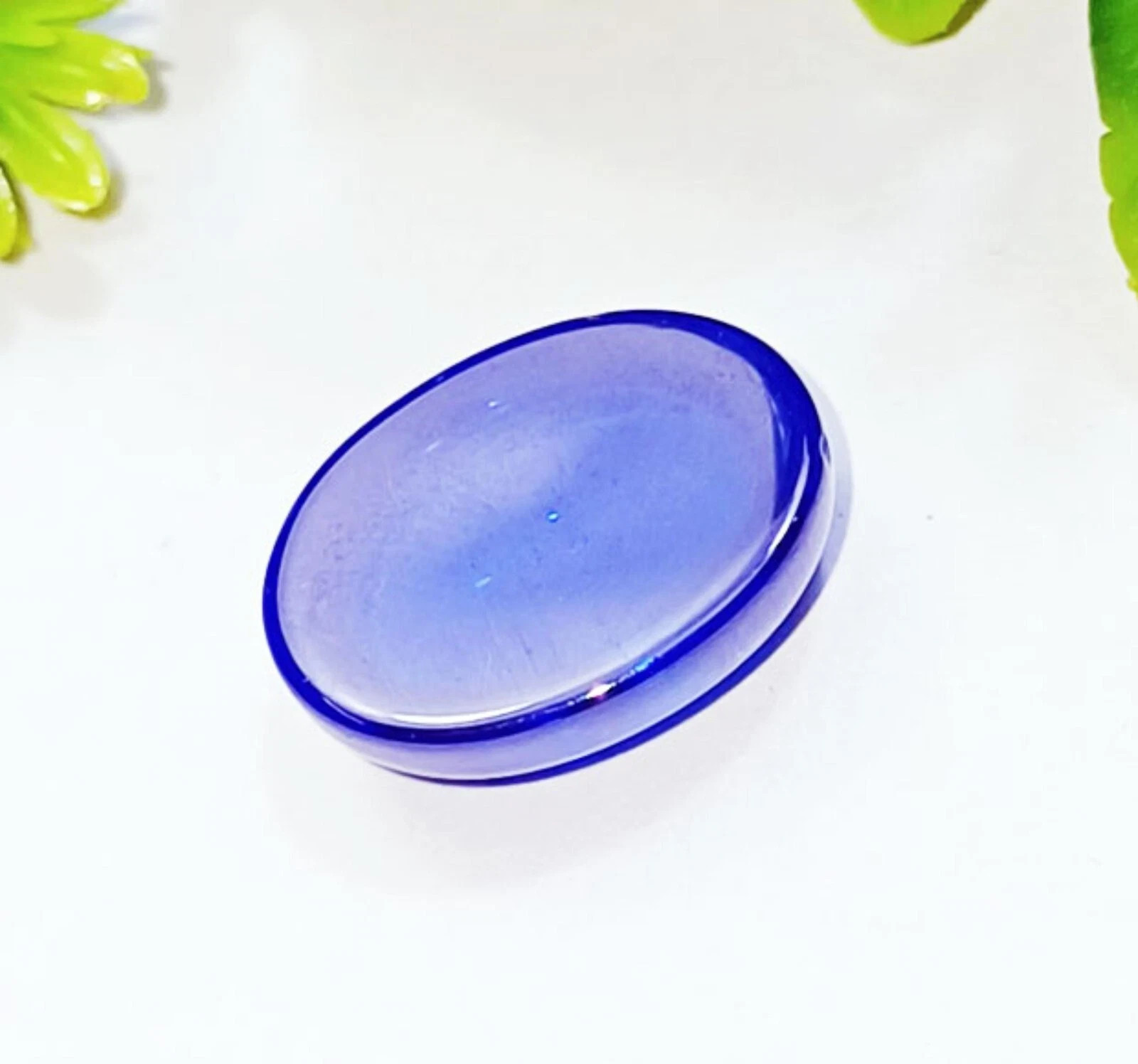 9.50 Ct Natural 6 Rays Star Blue Sapphire Cabochon Certified Loose Gemstone