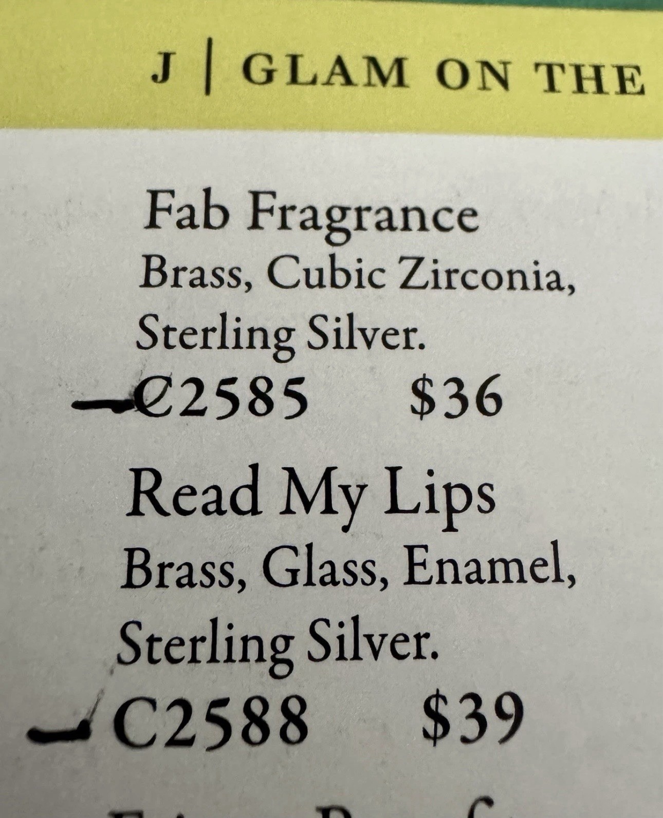 SILPADA Lipstick Charm “Read My Lips” C2588 Sterling Silver & Brass, Clip-on NEW