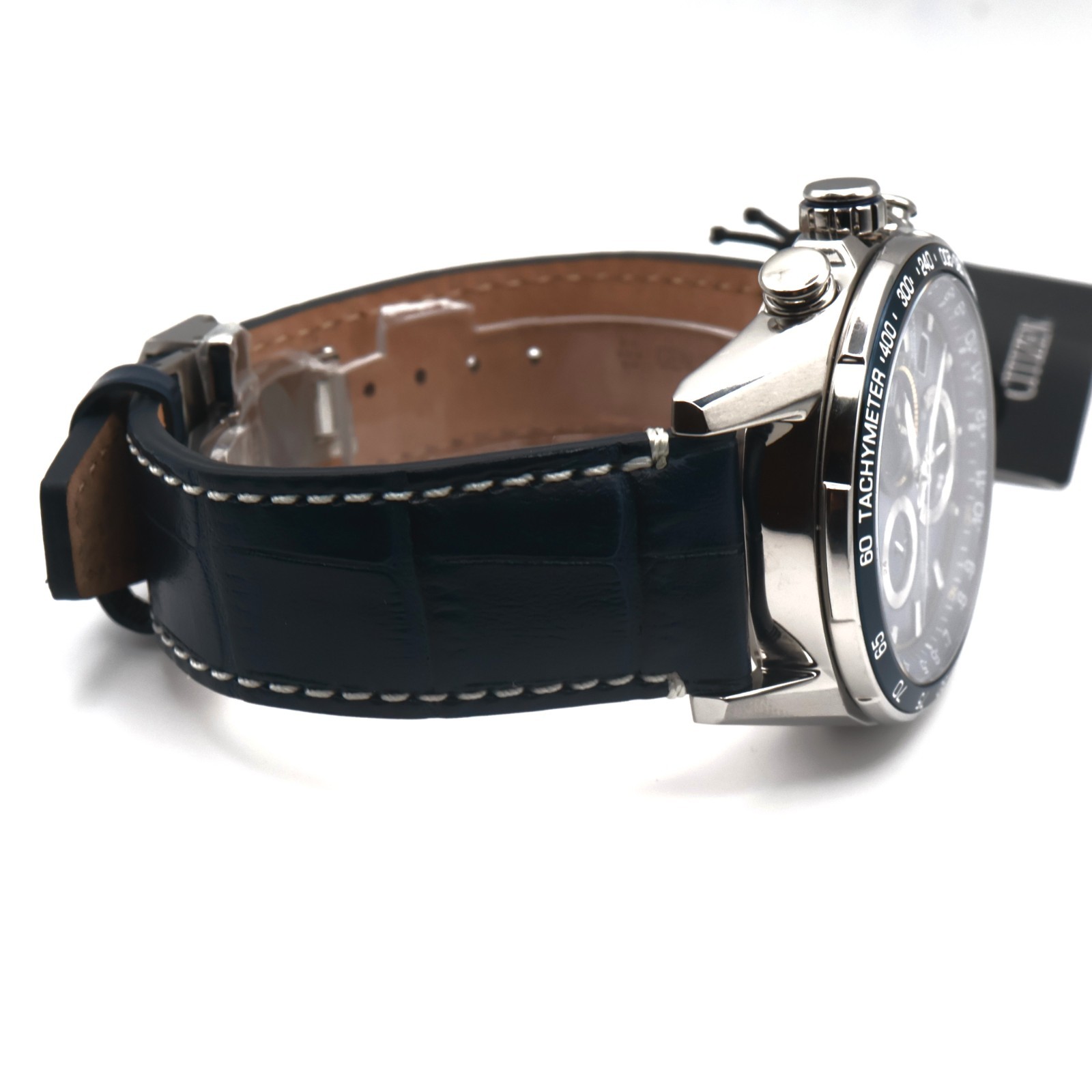 Citizen CB5918-02L Men’s PCAT Atomic Time Perpetual Calendar Leather Band Watch