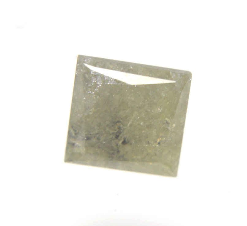 2.20 Ct Natural Real Yellow Color Princess Cut Diamond 6.87×6.65×5.07 MM