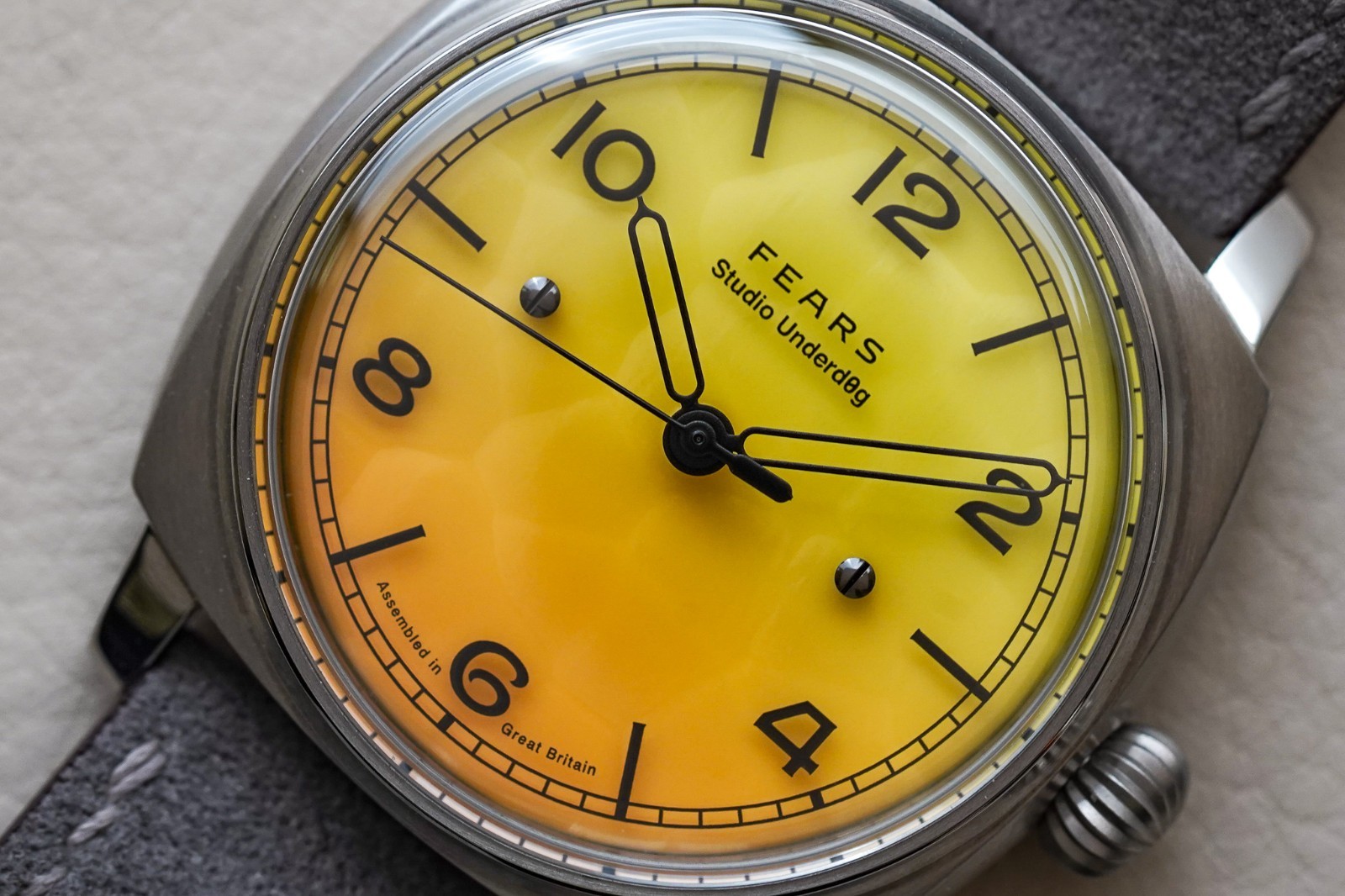 Fears X Studio Underd0g Mim0sa 02Series Men’s 38mm Steel Automatic Watch