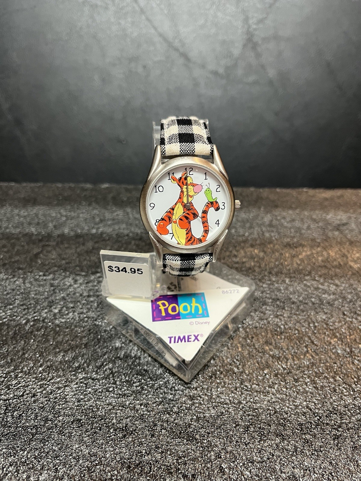 Vintage Disney Timex Tigger Winnie the Pooh Watch T8901PH complete set-Untested