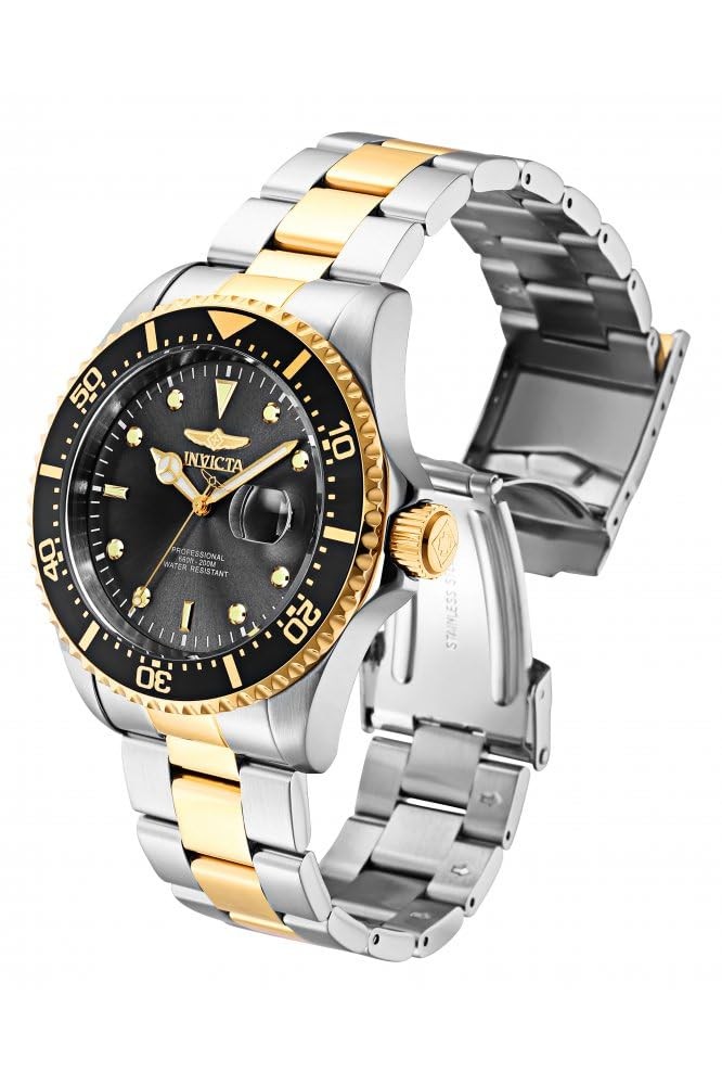 Invicta Men’s 22057 ‘Pro Diver’ Quartz Stainless Steel Two Tone Bracelet Watch