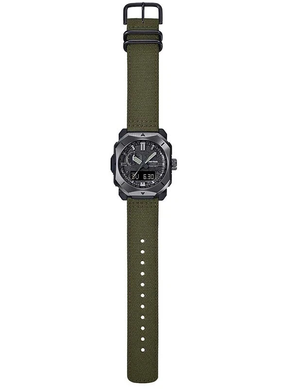 CASIO PRO TREK PRW-6900YB-3JF CORDURA Band Radio Solar Analog Digital Men Watch