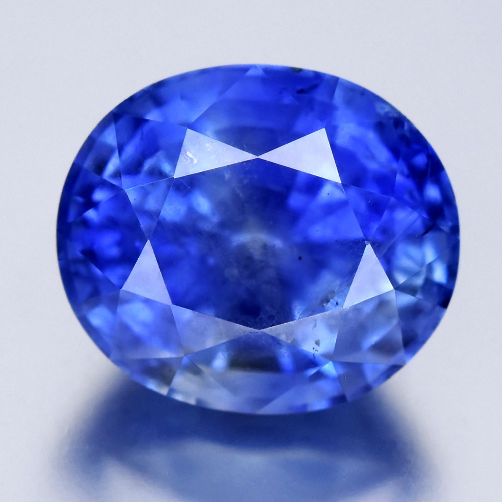 💎 Big Size! 8.04ct 11.8×10.3mm Oval Natural Blue Sapphire – Unheated, Burma Gem