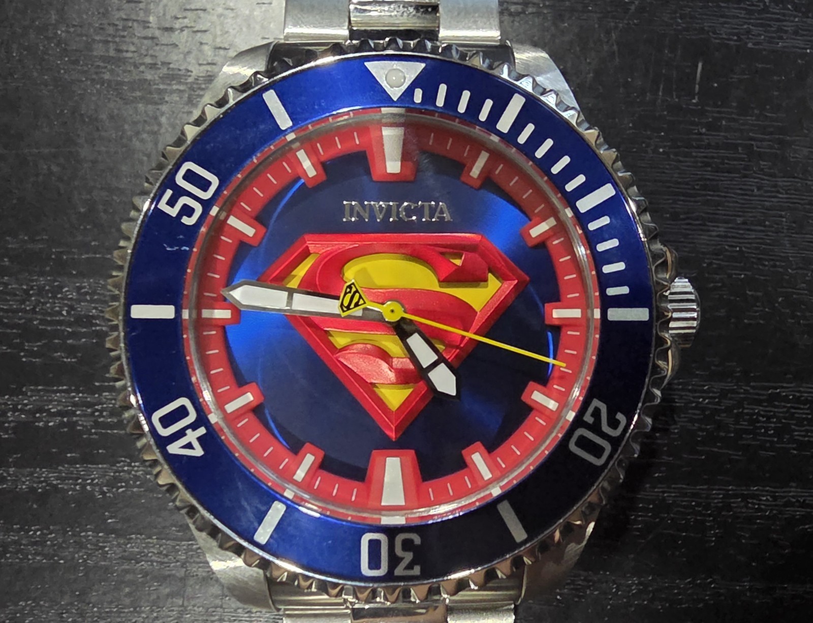 Invicta DC Comics Superman 26896 Limited Edition Automatic Watch – Full Kit