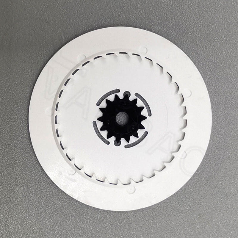 Japanese Font Green Lume White Date Disk Wheel Week Wheel for Movement NH36