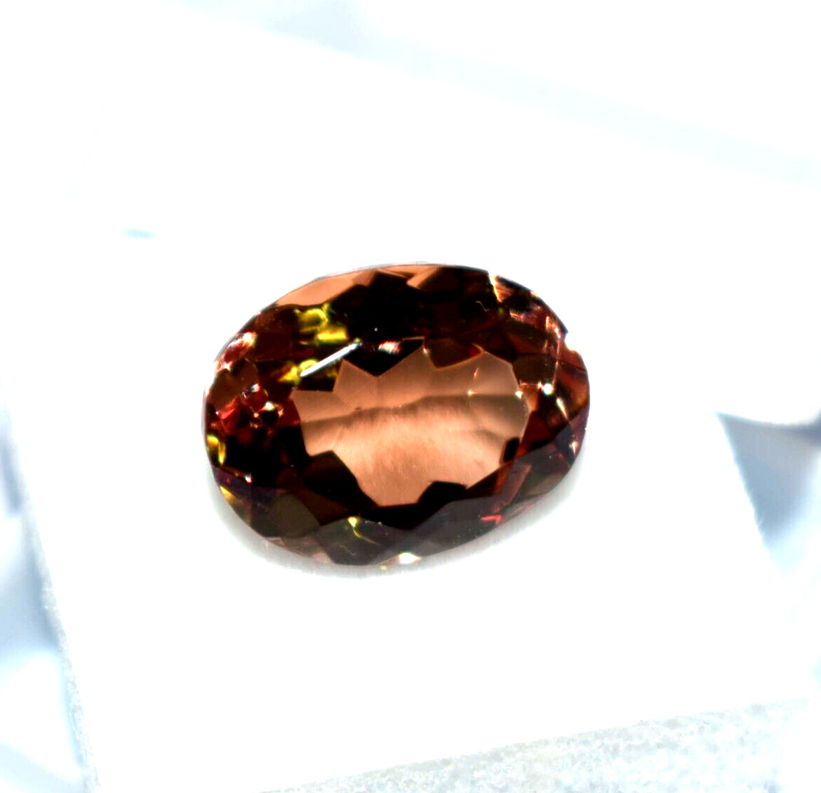 AAA+ Gemstone 8-9 Ct Oval Cut Certified Color Changing Natural Alexandrite