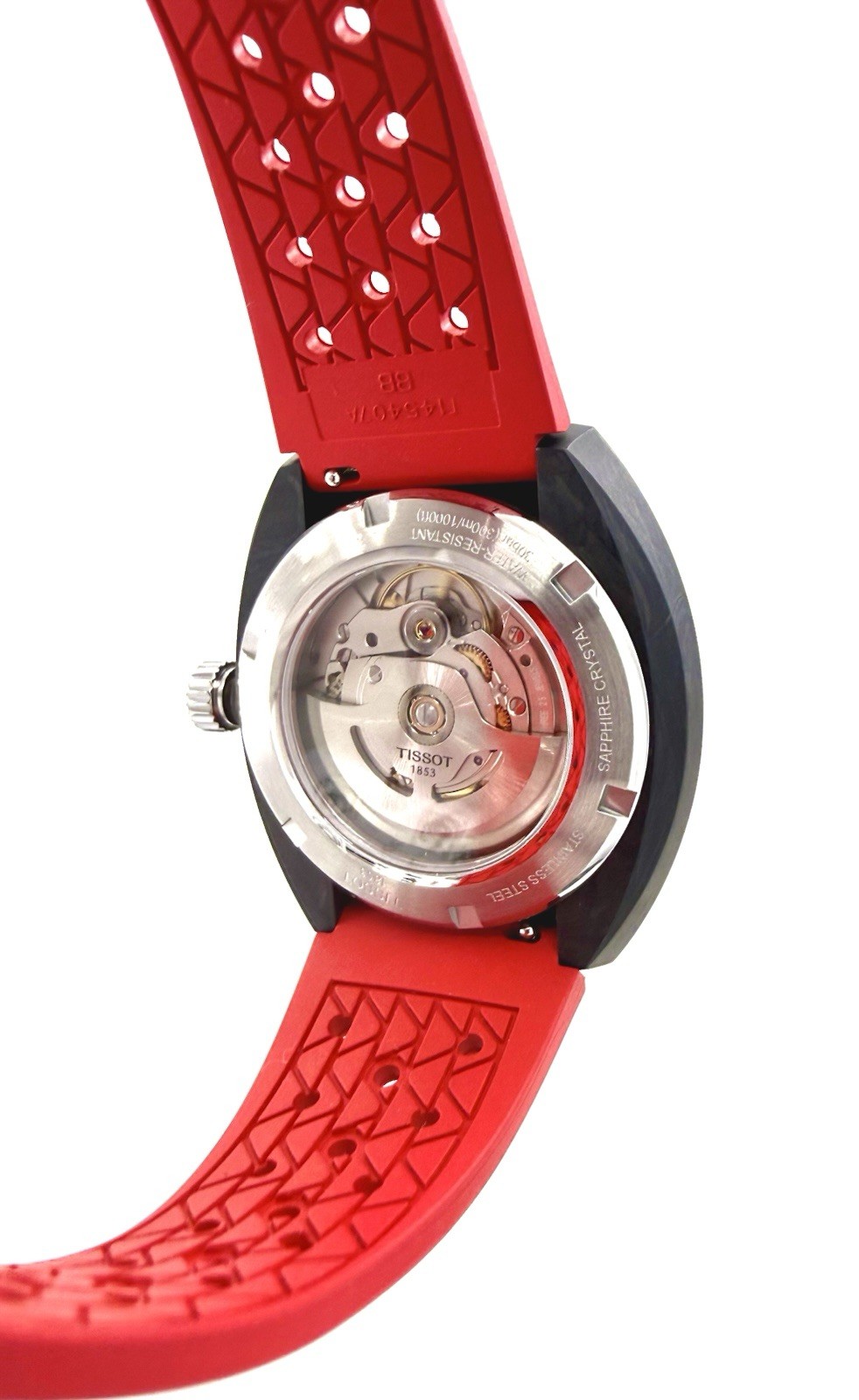 New Tissot Sideral S 41MM Red Powermatic 80 Men’s Watch T1454079705702