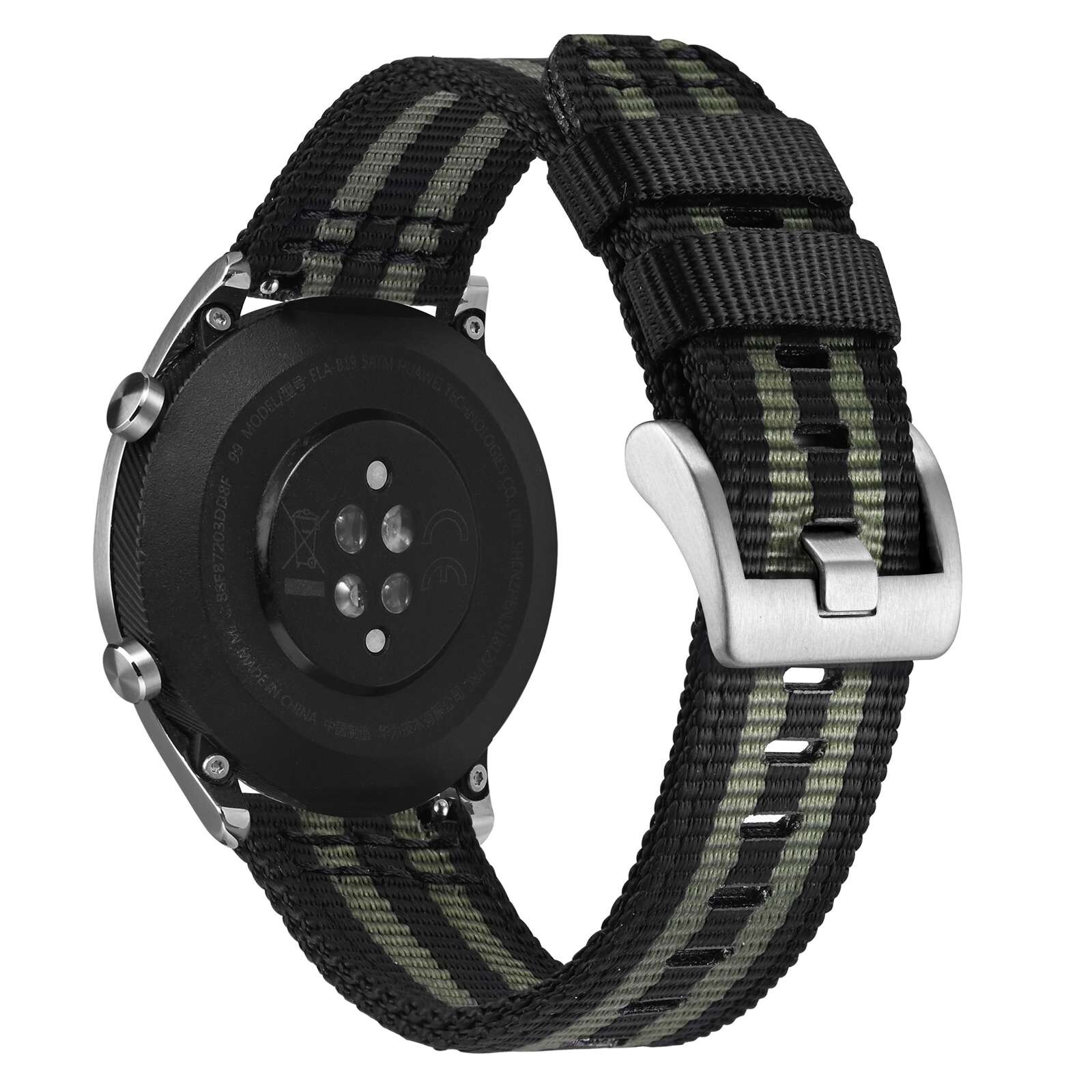 ANNEFIT Weave Nylon Watchband 18mm 19mm 20mm 22mm 24mm,Quick Release Watch Strap