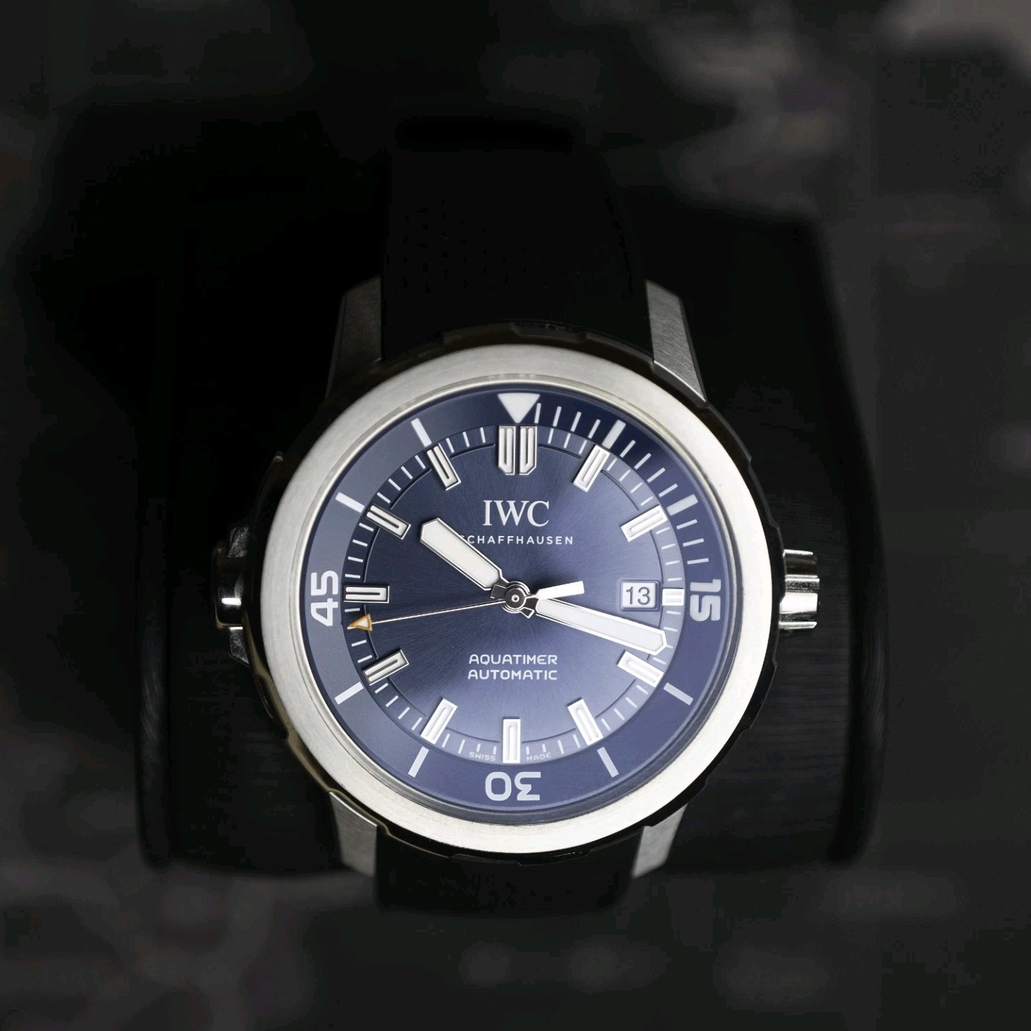 IWC Aquatimer Expedition Jacques-Yves Cousteau 42mm Blue Dial Auto 300m 5 s/d