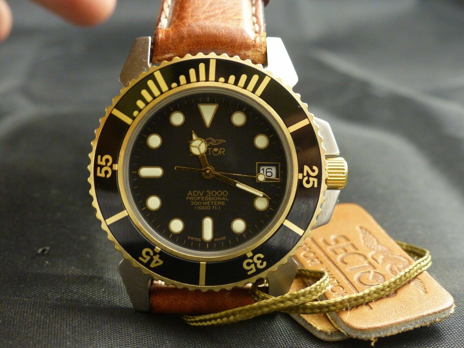 Sector Divers ADV3000 Black Face, 300 Meters Amazing, NO Amazing…