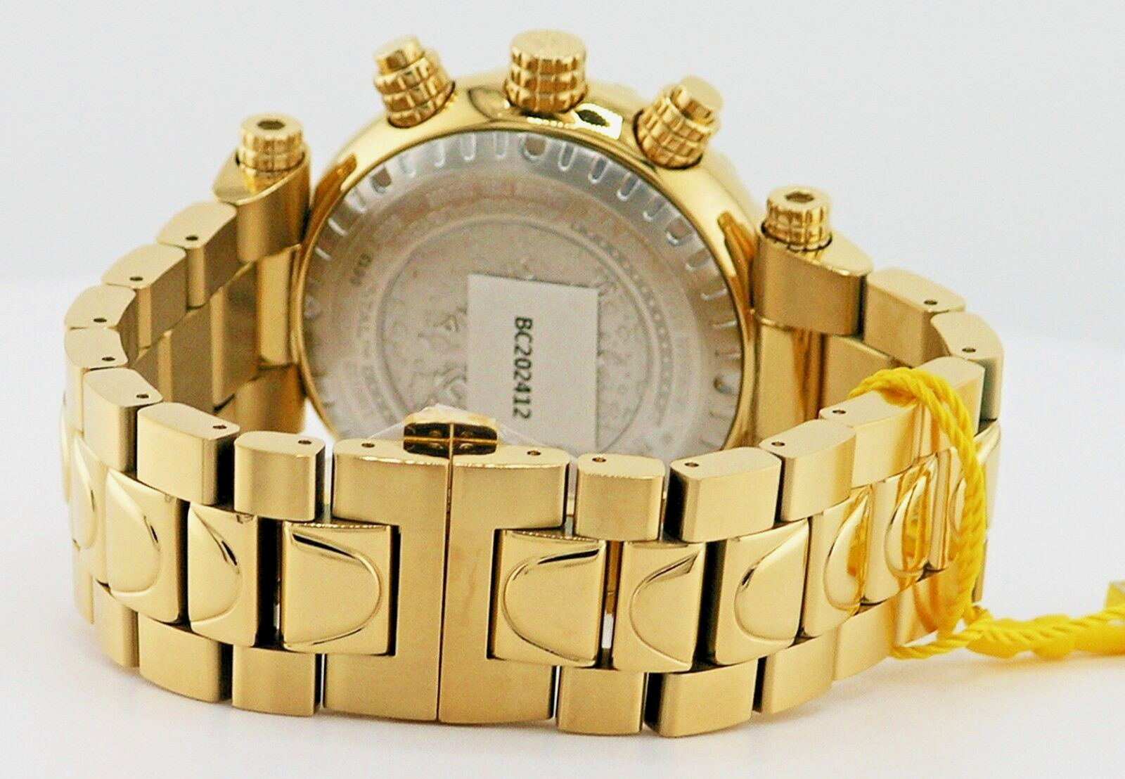 NEW INVICTA 25800 SUBAQUA NOMA I SWISS CHRONOGRAPH GOLD BLACK DIAL WATCH 47MM LE