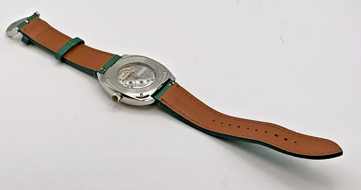 Farer Green Mansfield Manual Wind Watch SW216-1 Full Set Box and Papers