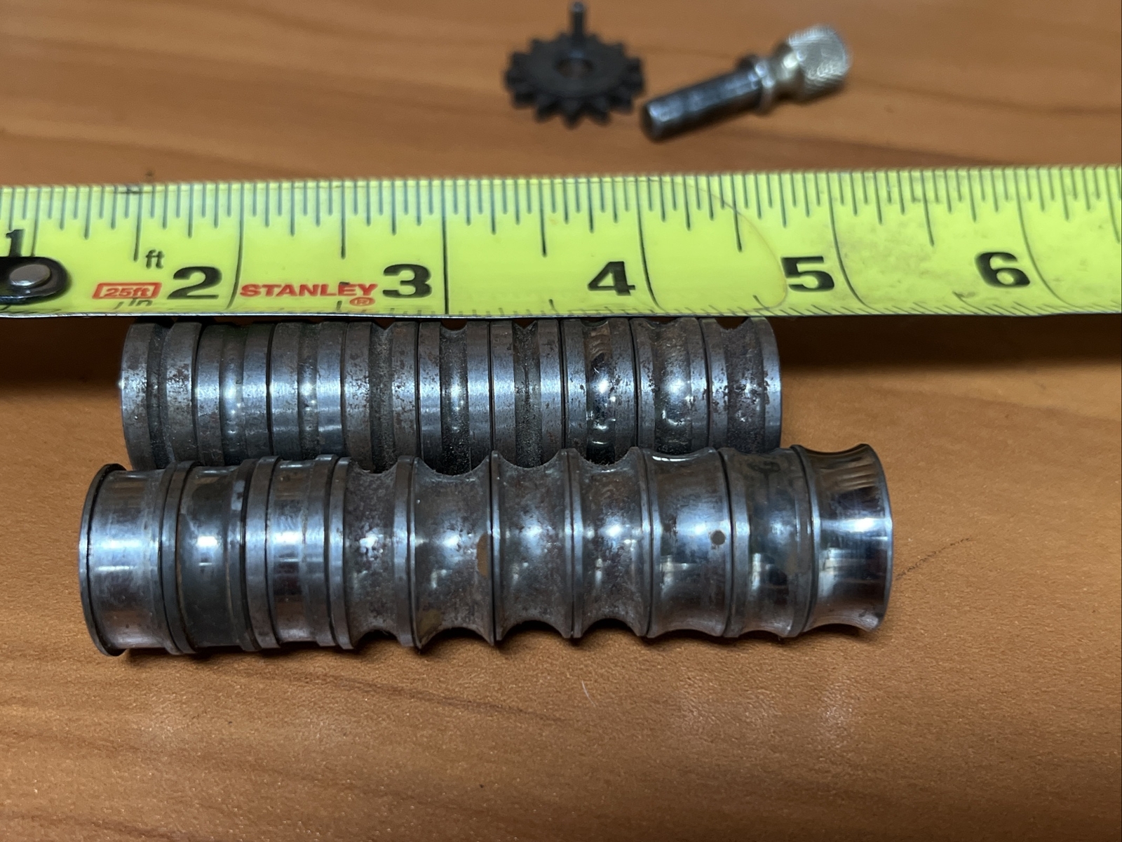 Jeweler Rolling Mill Tool 19 Die SET Bench Top Antique RARE!!