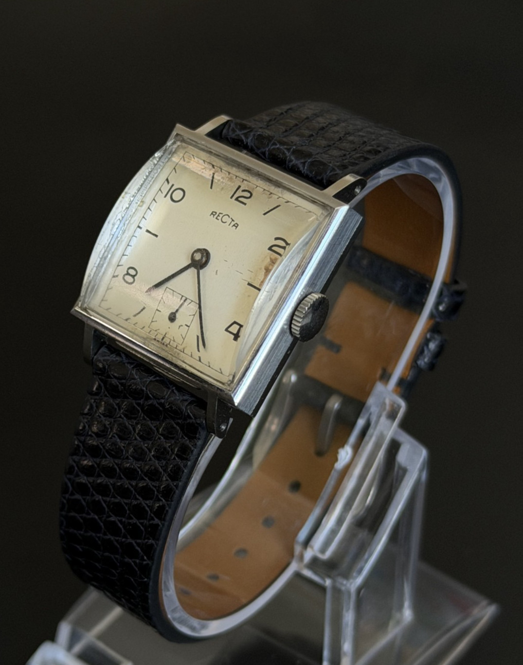 Vintage Recta Swiss Manual Wind