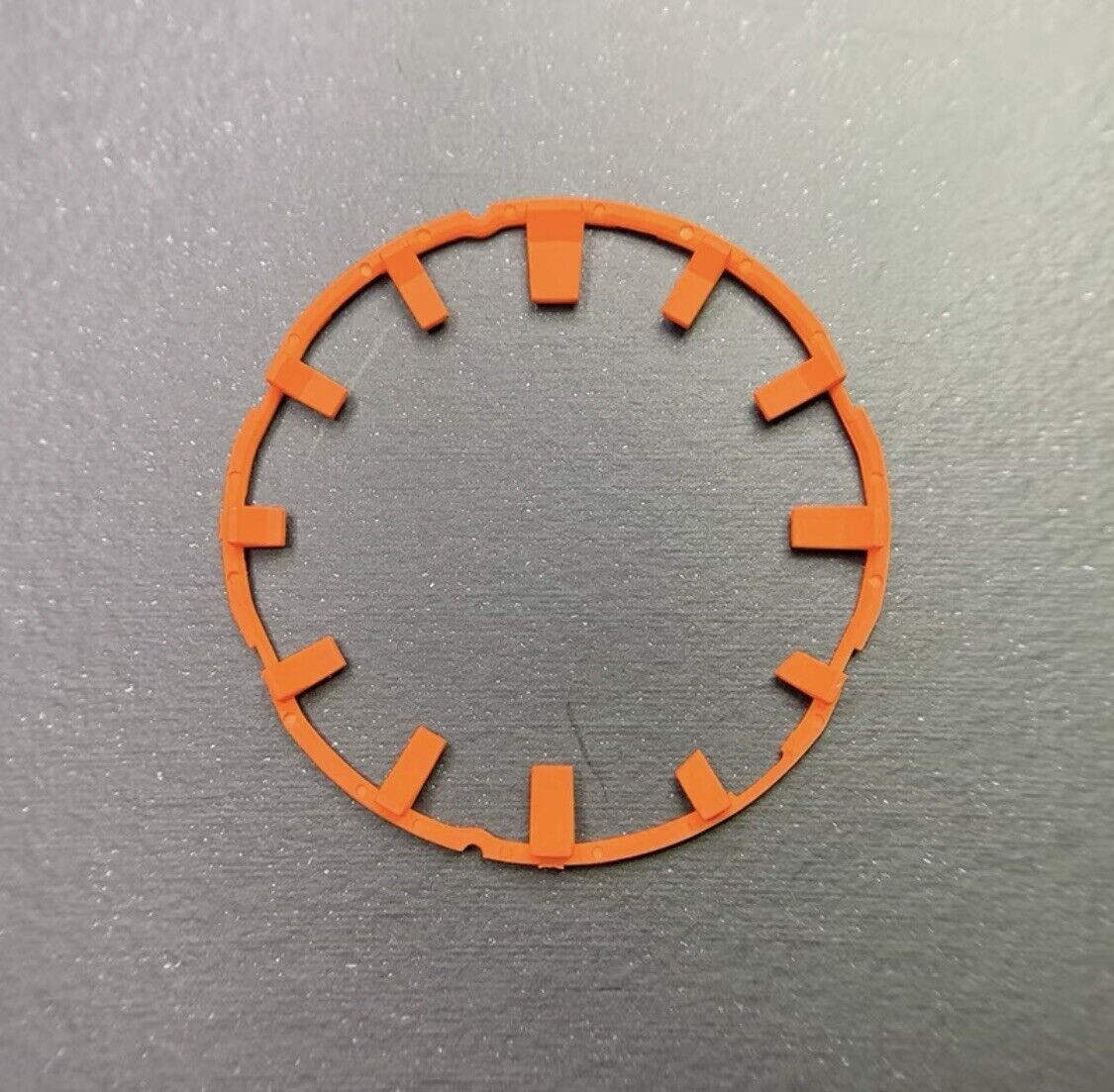 Custom Casio GShock GA2100 GA2110 Watch Dial Indices Orange Non-Luminous