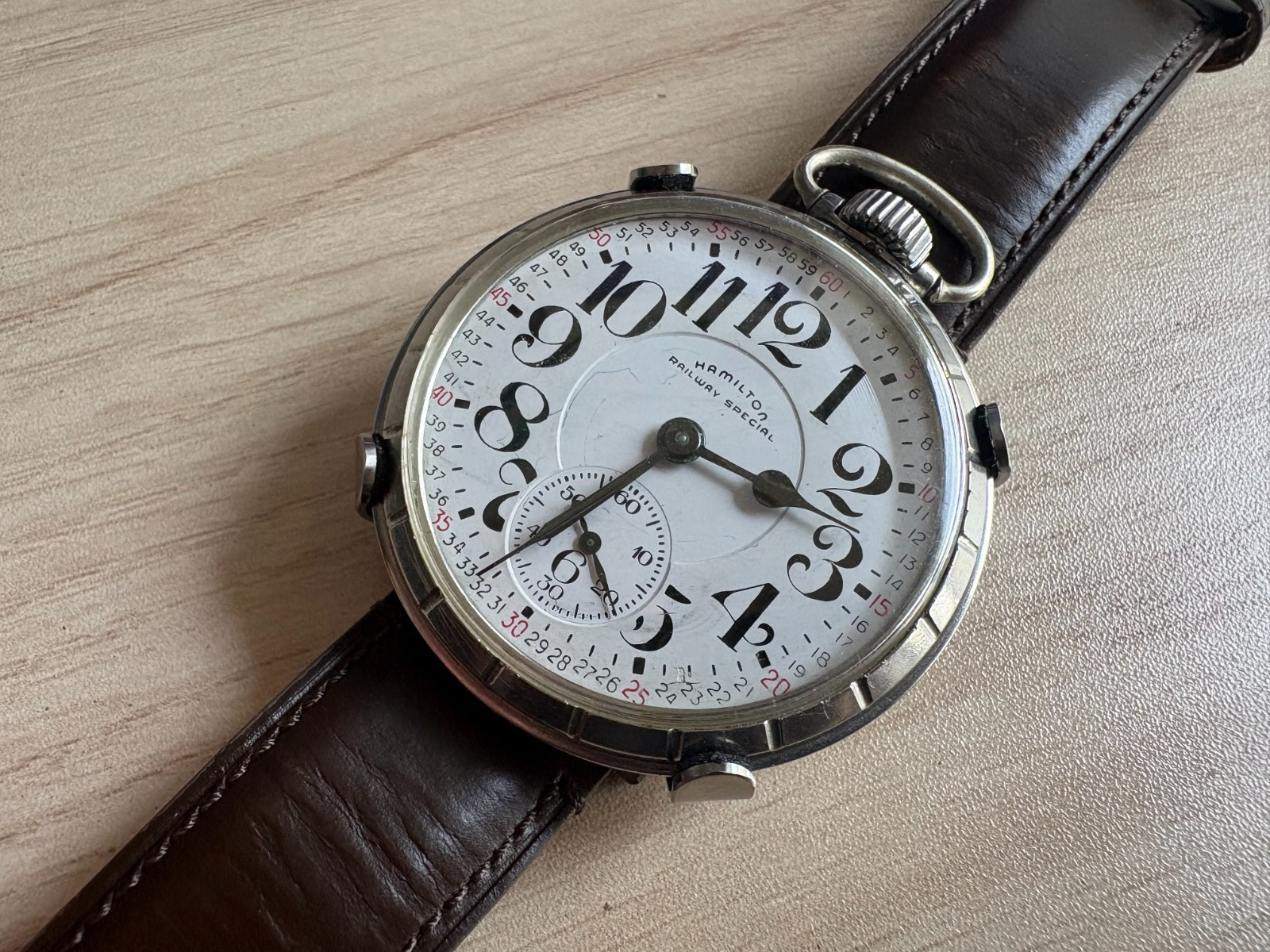 Hamilton 992B Railway Special Pocket Watch 1968 Manufacture – Fully Working