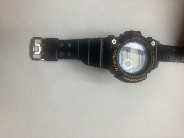 Casio Frogman G-Shock 200Z 2422 Black, Yellow and Red, One Size Fits All