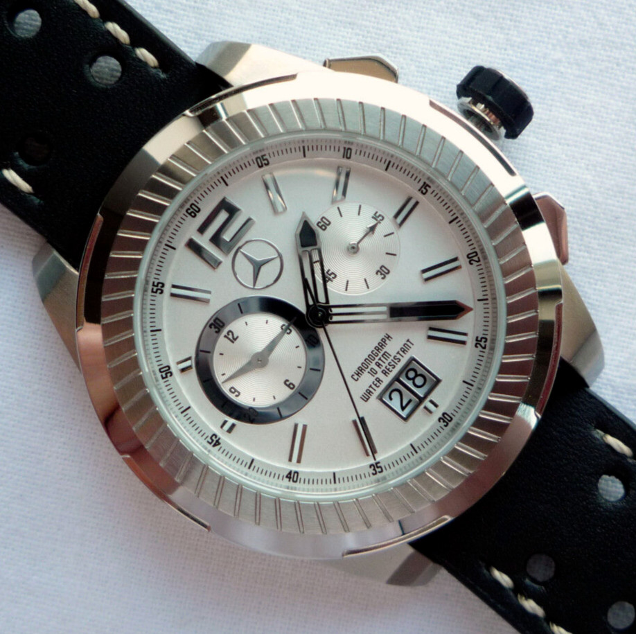 Mercedes Benz Classic Motorsport AMG DTM Racing Driver Sport Chronograph Watch