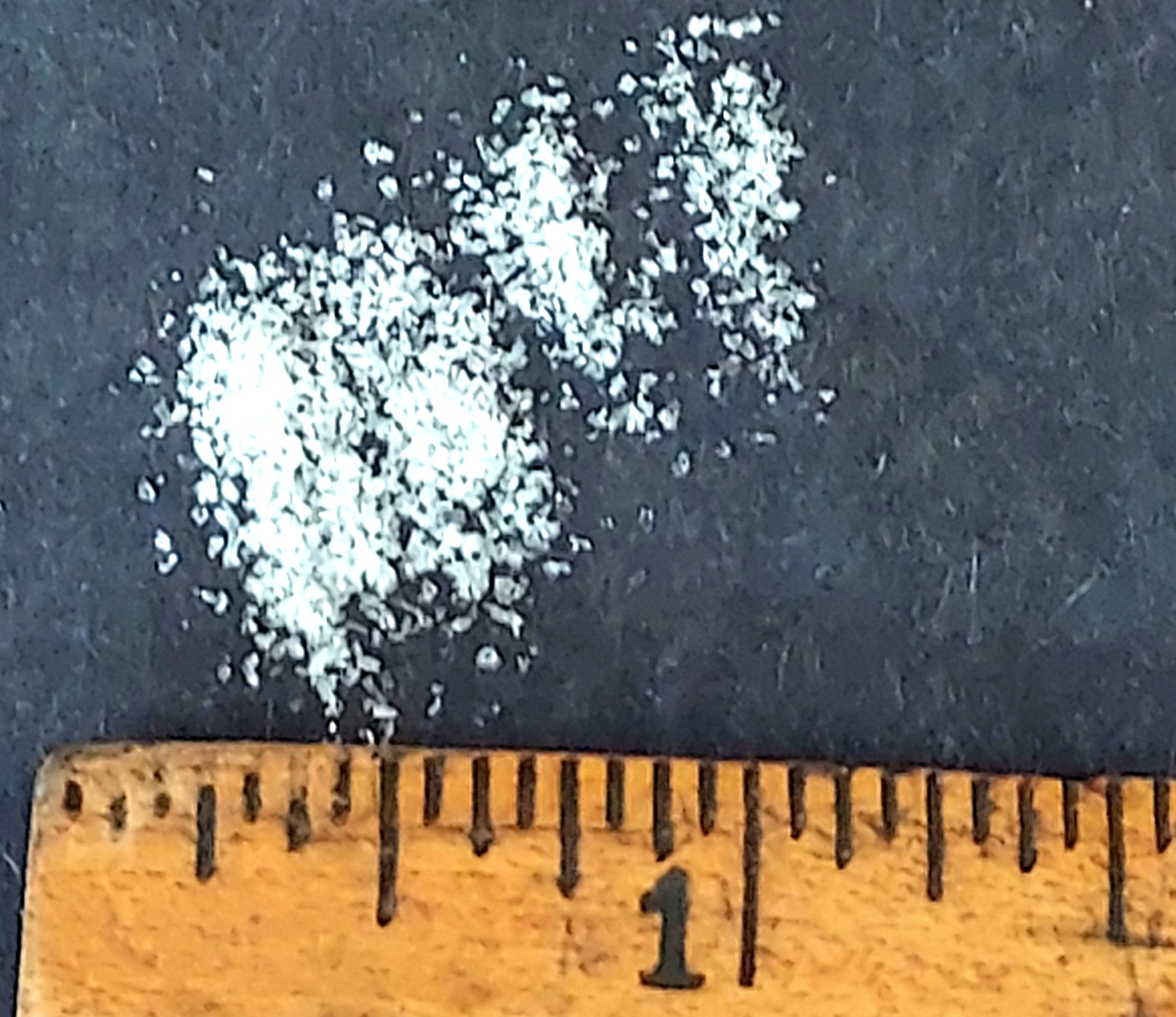 50.00 Cts / Carats / 10 grams REAL White Diamond Dust / Powder. Good Deal!