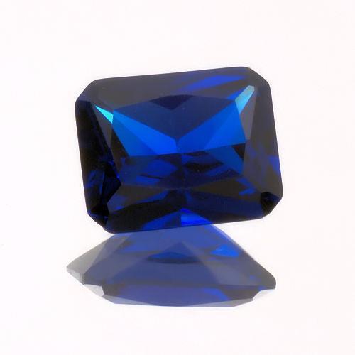 (7x5mm – 10x8mm) Lab Created Dark Blue #113 Spinel Emerald Shape