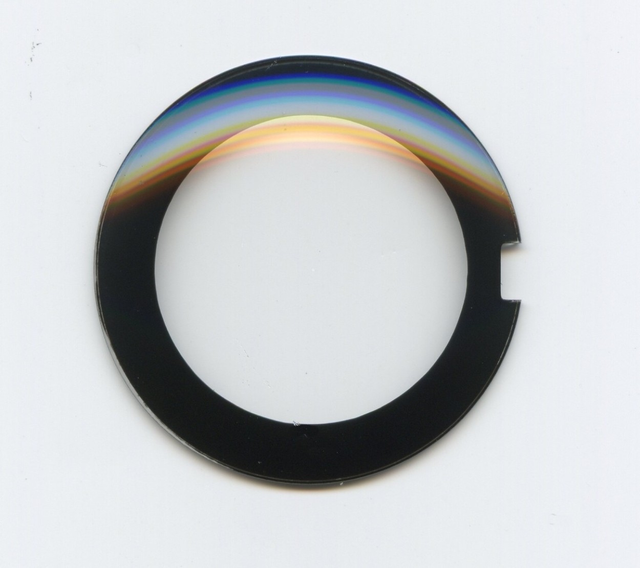 Rado Dome Round crystal w/black border mid size 30.0 mm