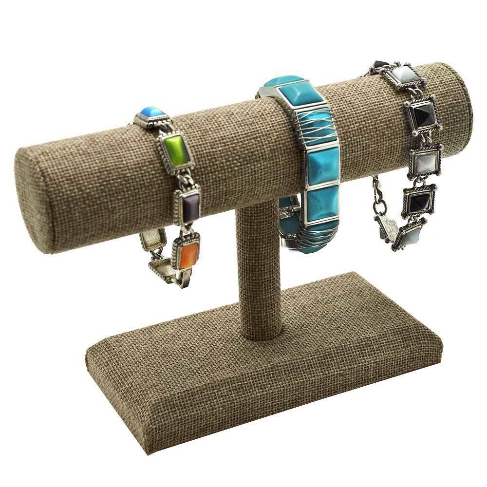 1~6~12 Modern Jewelry Bracelet T-Bar Watch Holder T Stand Display Organzier Hold
