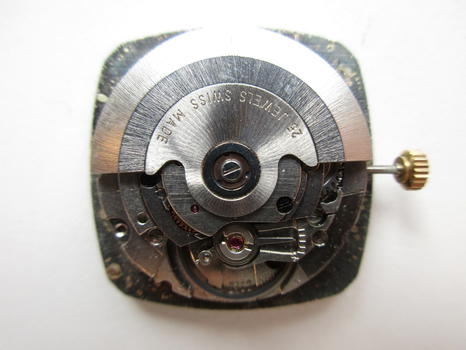 ETA cal. 2783 Swiss automatic watch movement – 25 jewels – date at 3 – running