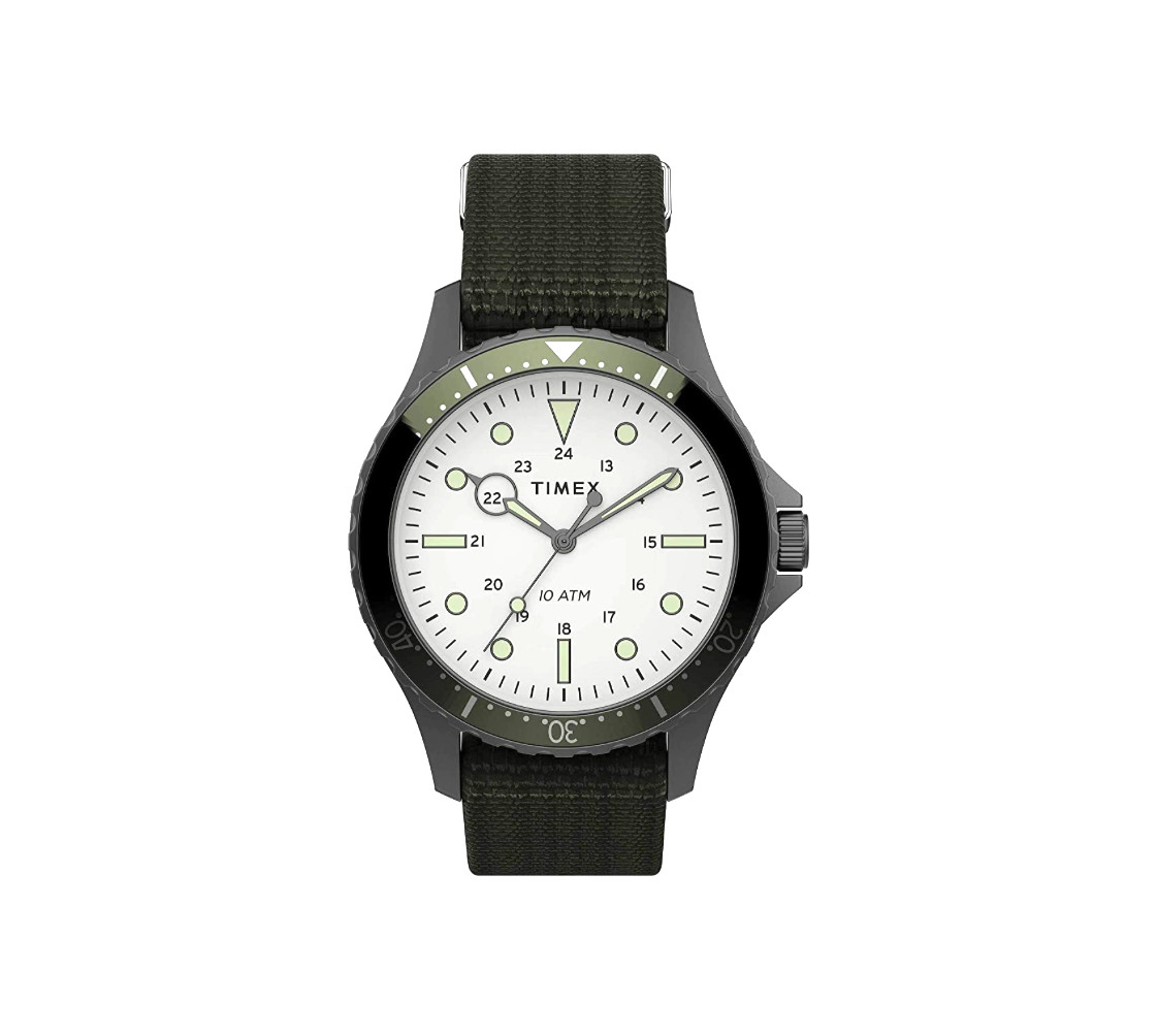 Timex Men’s Navi XL 41mm Analog Quartz Stainless Steel 20 Casual Watch
