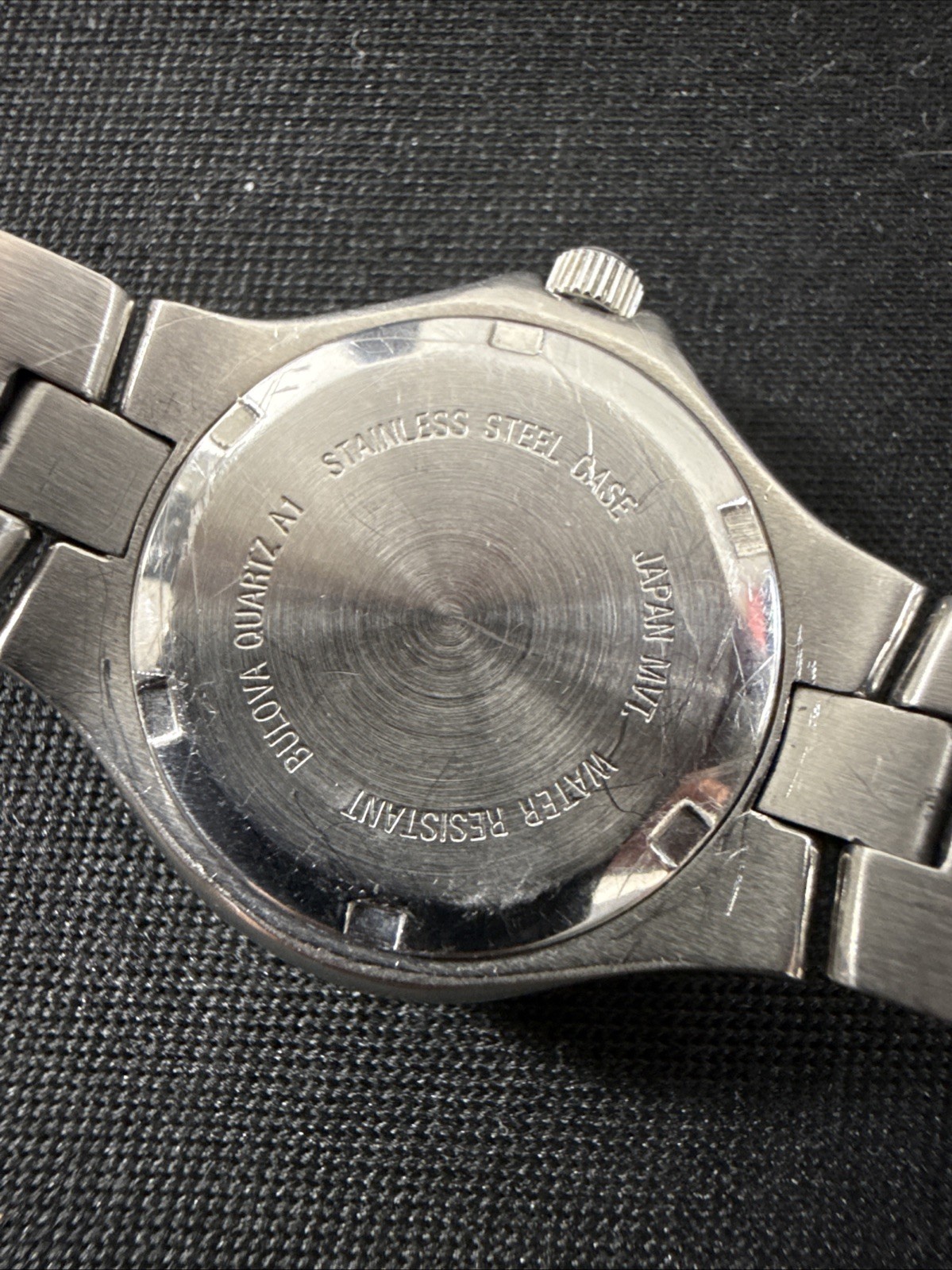 2001 Women’s Bulova Marine Star 96M25 Wristwatch New Battery In Very Good Shape!