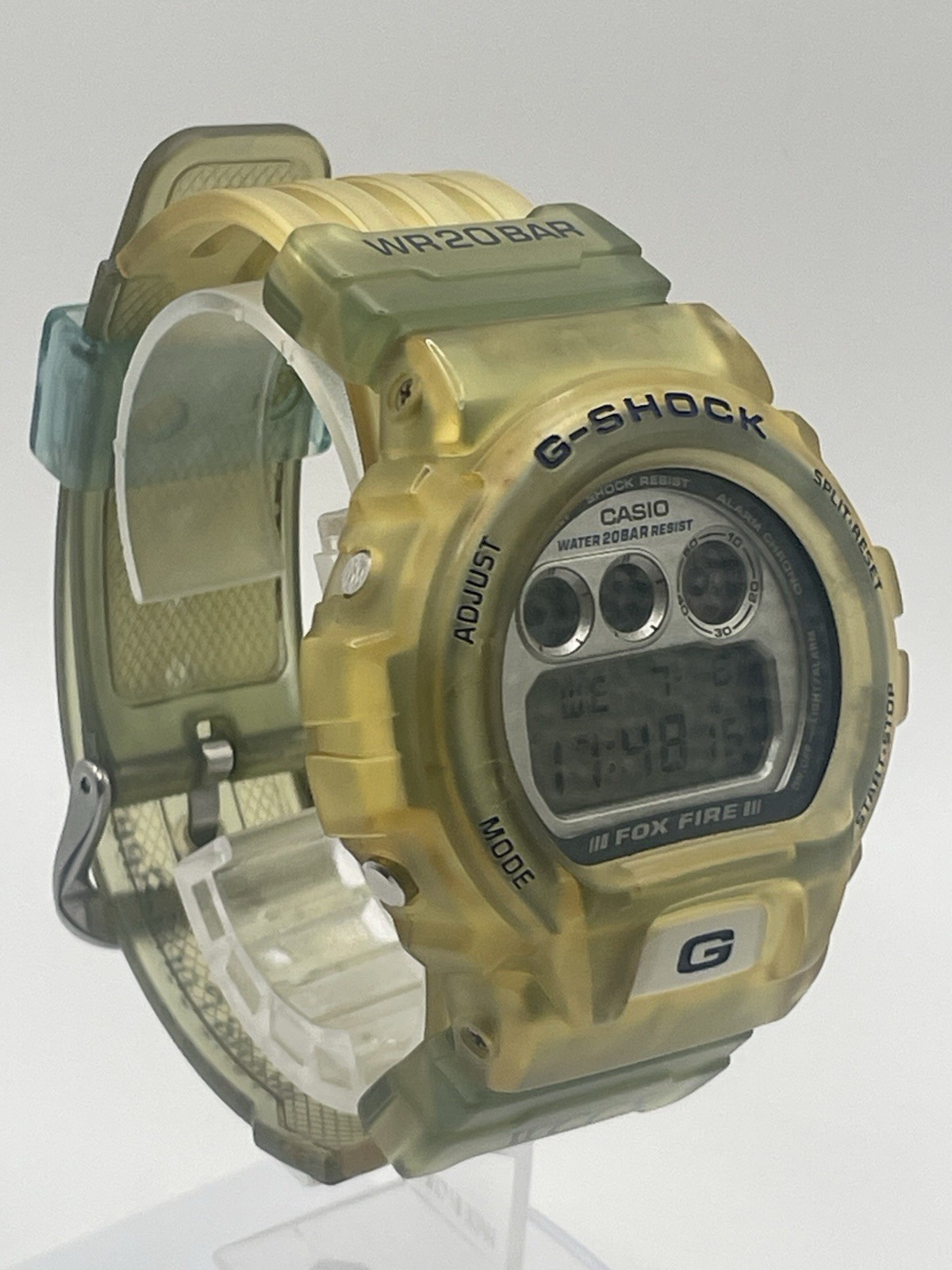 Casio G-SHOCK DW-6900WC W.C.C.S. Fox Fire III 1997 Vintage Box Manual Tested