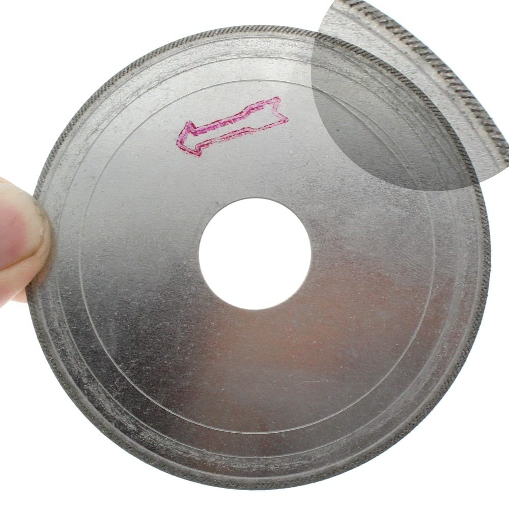85mm Thin Edge Wet Diamond Blade Disc Lapidary Saw Tools Pack of 5Pcs