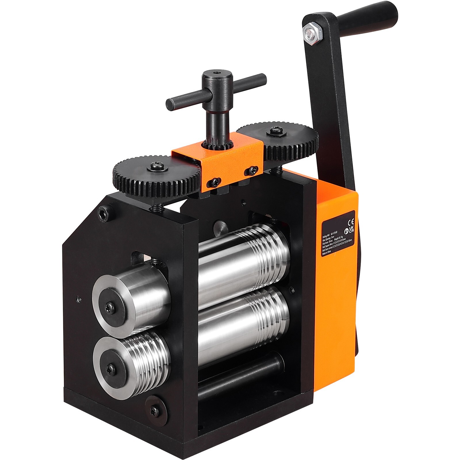 Rolling Mill 3″/76 mm Jewelry Rolling Mill Machine 1: 2 Gear Ratio 3-in-1