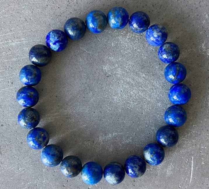 2025 HOT Handmade Natural Lapis Lazuli 7-8mm Eco Friendly Bracelet Gift Idea