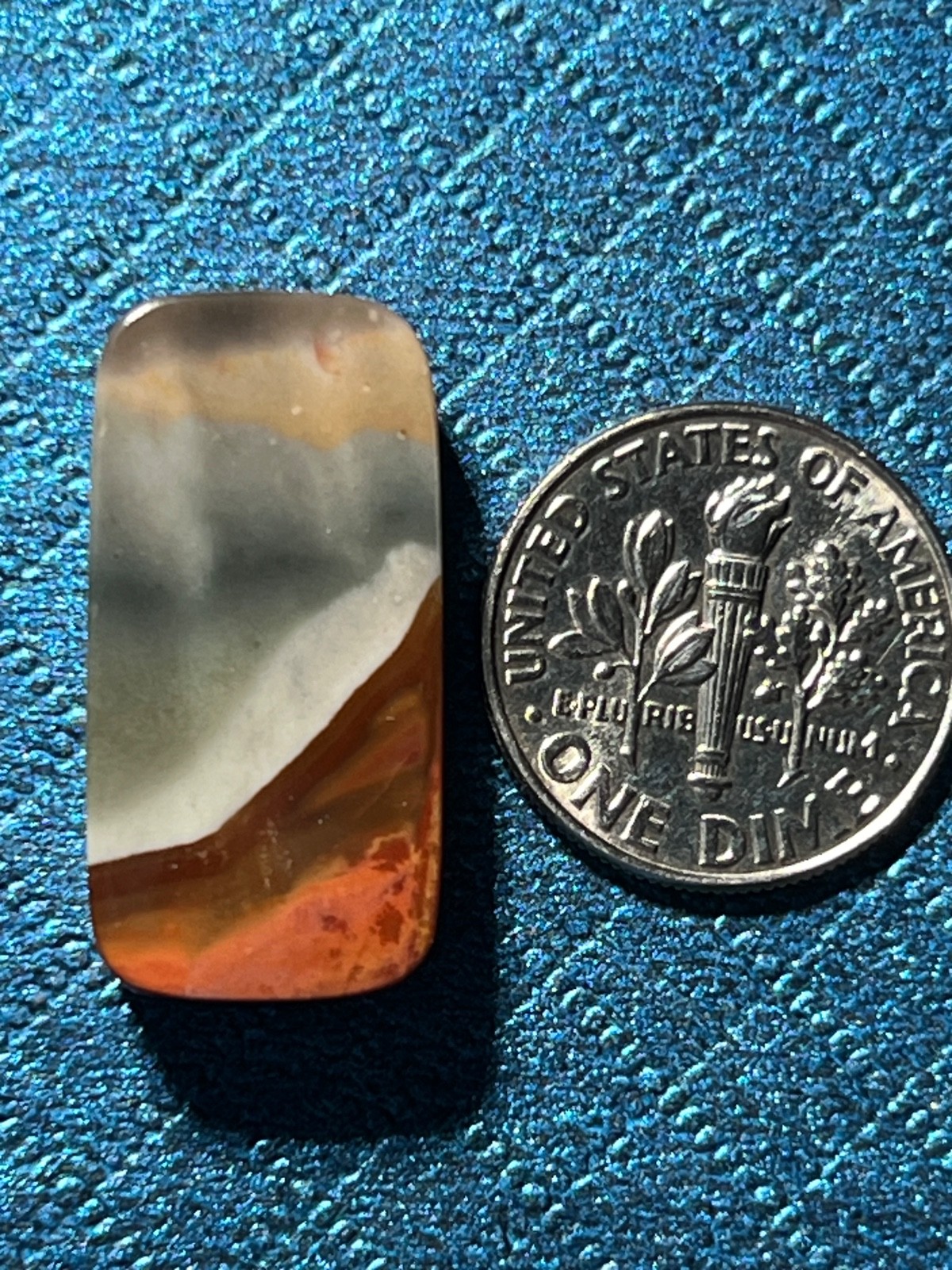 Polychrome Misty Mountain Jasper Cabochon