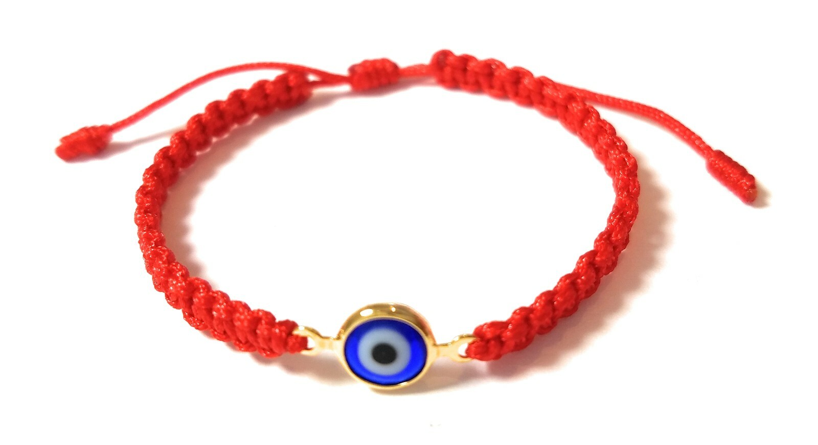 Baby Evil Eye Red Bracelet, Unisex, Goldfilled, Pulsera Bebe, Hilo Rojo