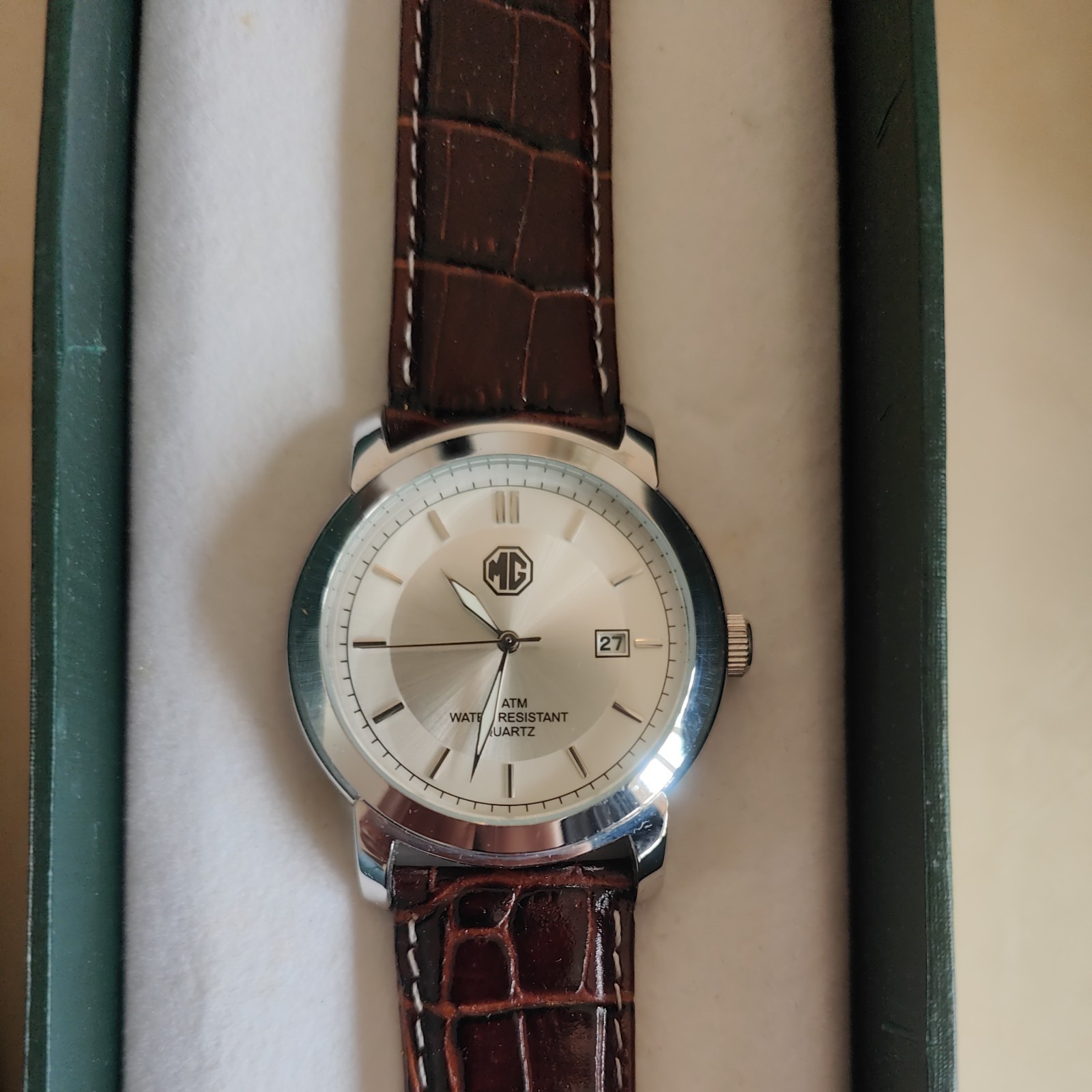 MG Morris Garages BMC MGA MGB Classic Aviator Driver Sport Car Accessory Watch