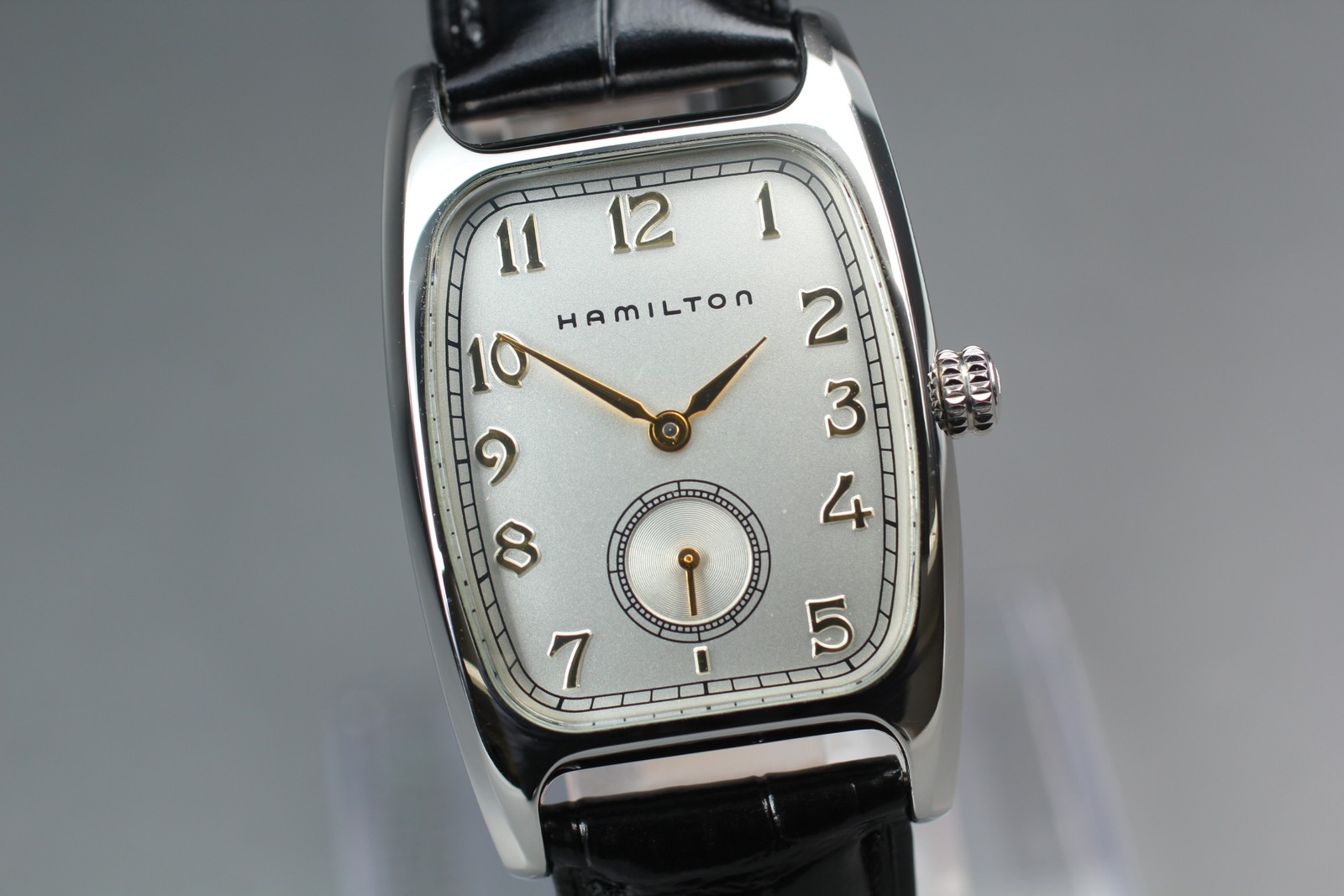 Vintage 2004 [N MINT w/ BOX] HAMILTON Bolton H13411753 Quartz Men’s Swiss Watch