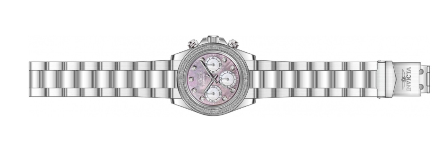 Invicta Elite Diamond 0.71 Carat Diamond Rose Mother of Pearl Watch 48756