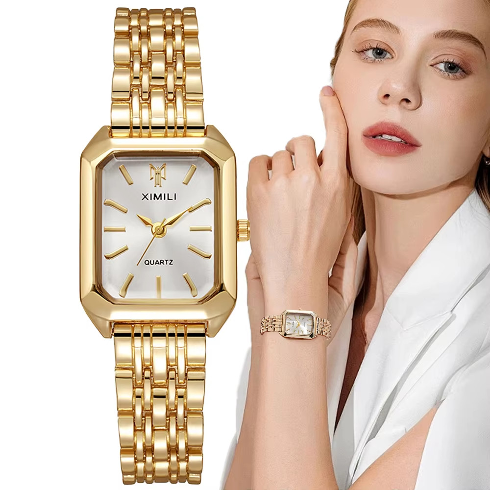 Women’s Classic Casual Square Dial Analog Quartz Wrist Watch Dress Watches Gift
