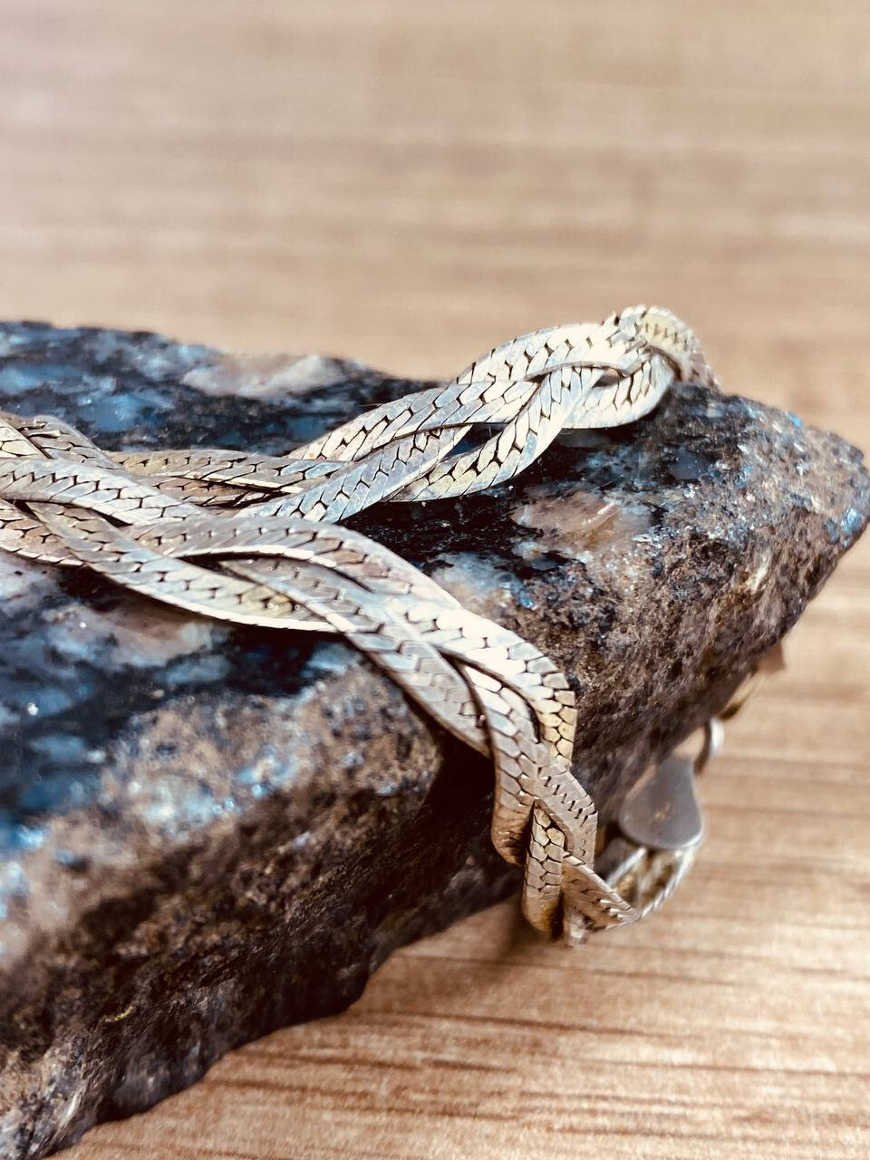 Sterling Silver 925 10.1 gr Cuban Link Chain Necklace 25cm