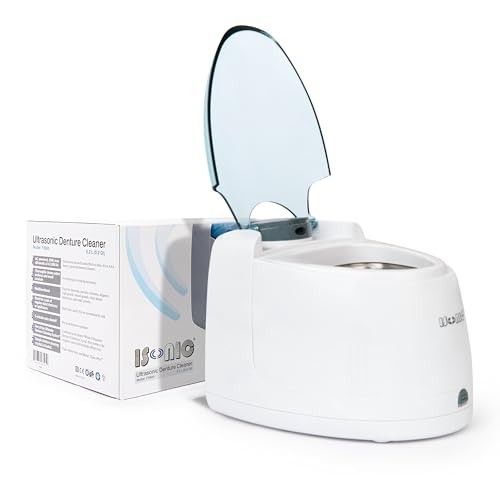 iSonic F3900 Ultrasonic Denture/Aligner/Retainer Cleaner for all dental and
