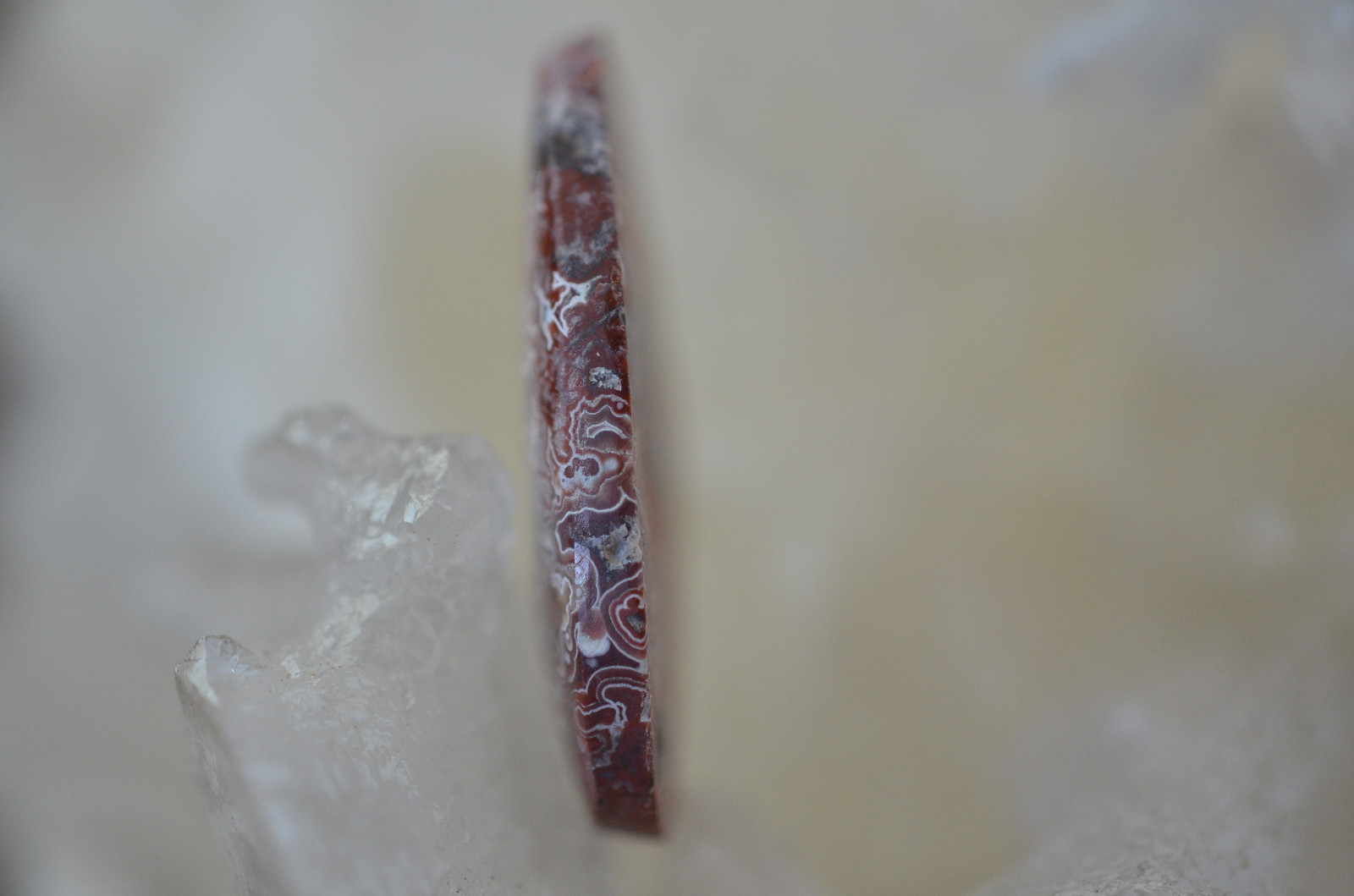 Mexican Crazy Lace Agate Free Form Cabochon 9 grams 37.43 X 25.95 X 6.40MM
